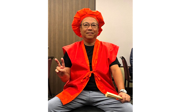 中原社長「還暦祝」（10月）